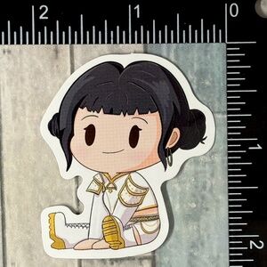 🌀10/$10🌀 K-Pop Demon Hunters Chibi Style Reusable Waterproof Vinyl Sticker